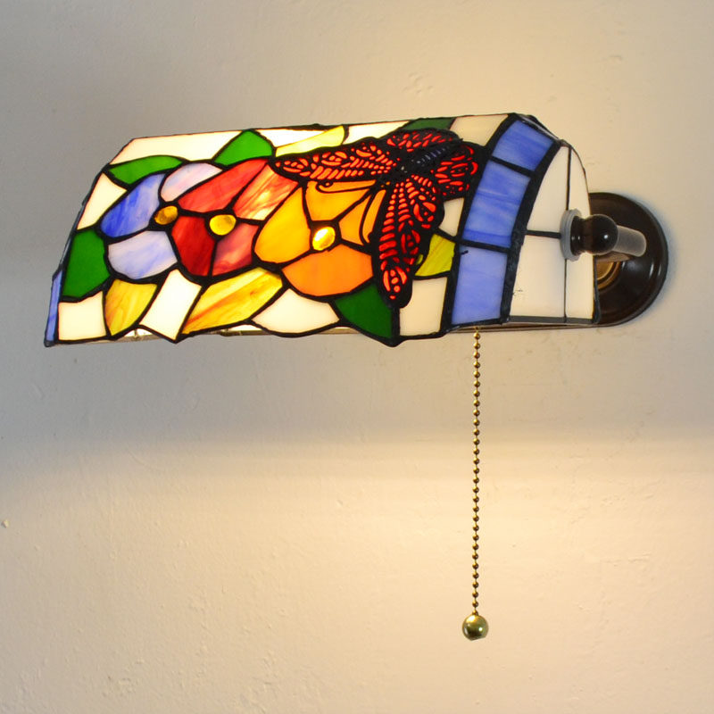 Retro Reminiscence Republic of China Bank lights American style European style Mediterranean Sea Tiffany a living room bedroom Drawstring switch Wall lampin the Decoration main material , Lamps , Wall lamp  category - from Buy2taobao.com to provide professional Taobao agent buy service