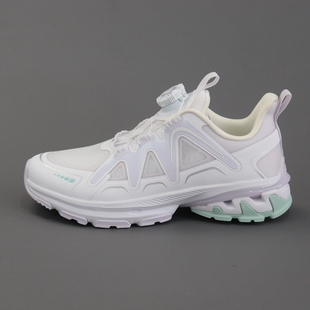 安踏儿童跑鞋女中大童夏款网面纽扣透气减震跑步运动鞋322428803