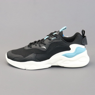 春秋网面透气缓震回弹休闲运动鞋 112438863R 跑步鞋 安踏破茧男鞋