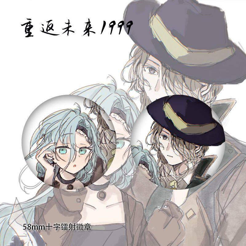 199937重返同二次元周边6吧唧动漫人未来游戏徽章