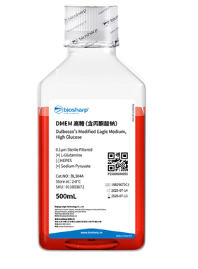BL304A DMEM高糖液体培养基 含丙酮酸钠不含HEPES Biosharp/白鲨