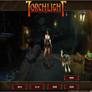 暗黑系列 PC端电脑游戏 火炬之光1