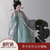 裙法门寺披衫 上遥居 齐胸衫 衫 醉花影唐五代原创汉服女春夏大袖