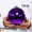 15cm Purple Glow Ball (1 set)