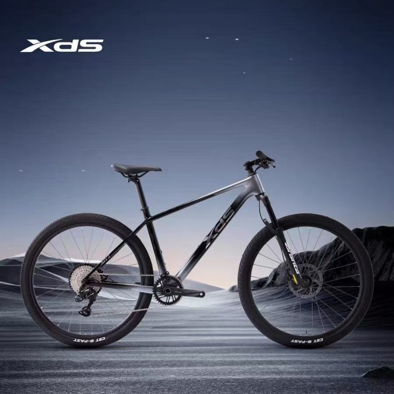 喜德盛山地车25款MT1 PRO碳纤车架肩控避震前叉油碟进阶山地车