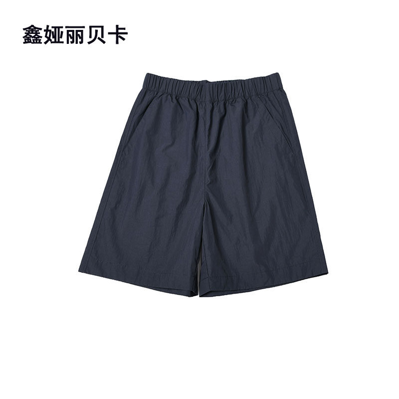 高腰鑫娅丽贝卡四分裤短裤