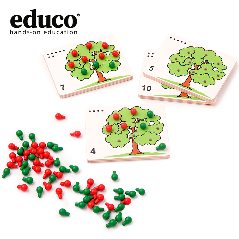 EDUCO1-10数字加减法计数苹果树