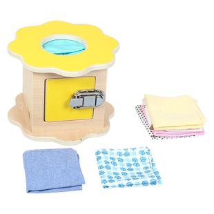 EDUcare0-3岁婴幼儿动作发展蛋杯穿线套装巨砾积木套木制早教玩具