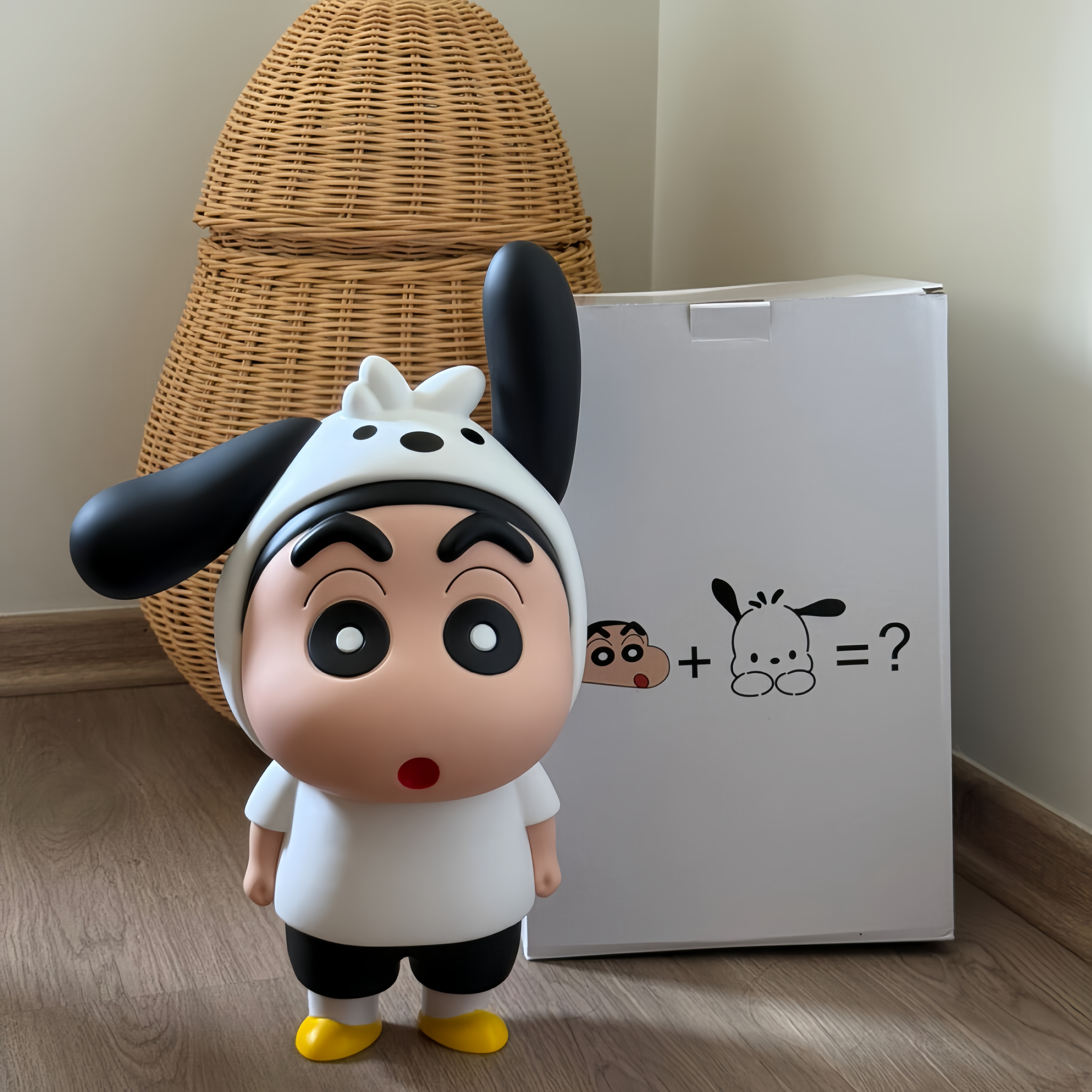 帕恰狗蜡笔小新盲盒手办