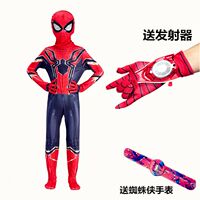 Children's Spider-Man tight-fitting suit: Hero Returns, Extraordinary adult one-piece steel cosplay battle suit for boys thumbnail 5