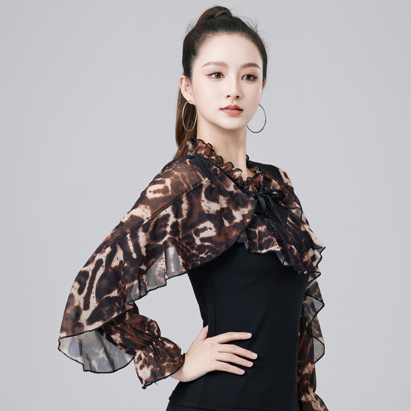 摩登舞女上衣新款女2025新款