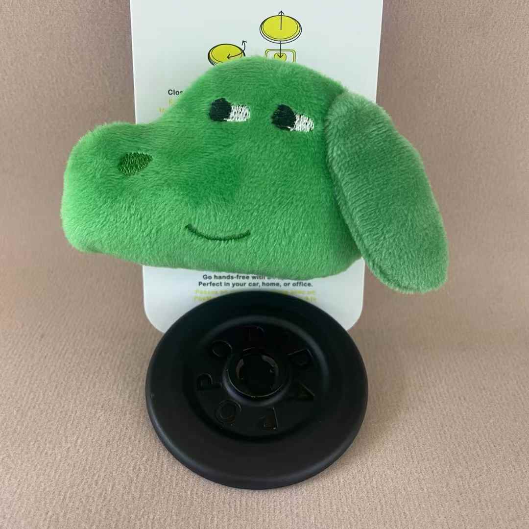 泡泡骚通用-手机气囊支架啪嗒磁吸支架可伸缩适配popsockets毛绒