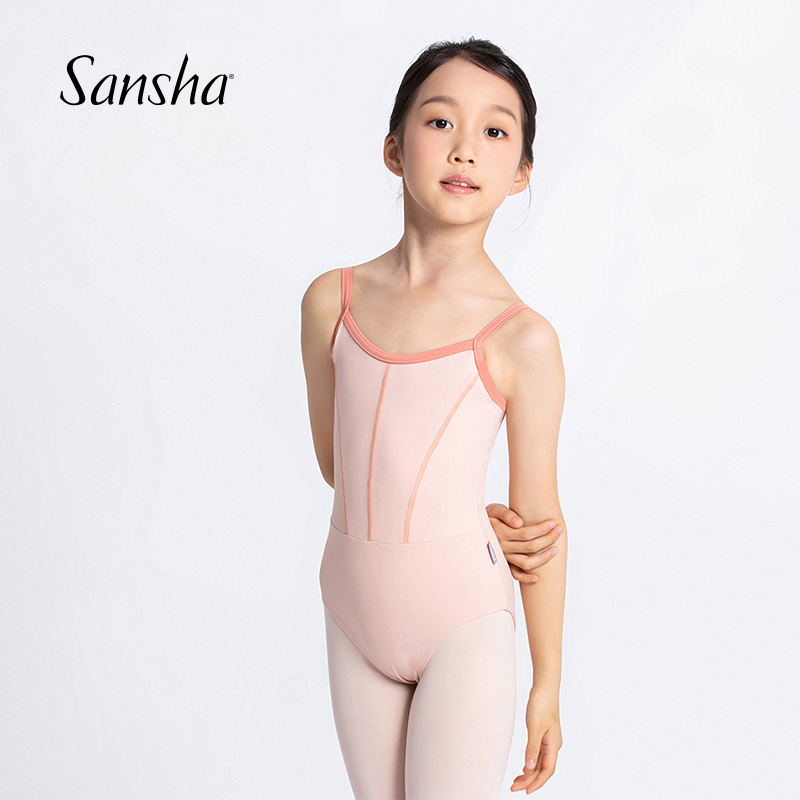 三沙儿童舞蹈练功服明线设计