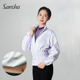 Sansha 健身艺考芭蕾舞热身上衣长袖 三沙运动服女 舞蹈练功外套
