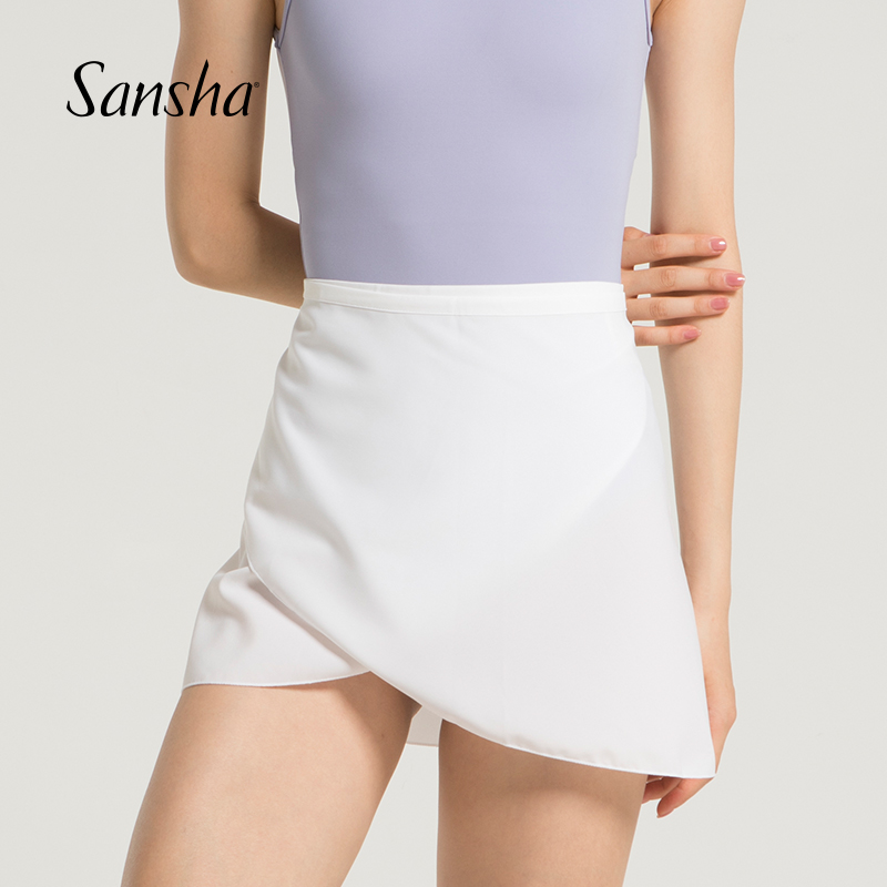 Sansha/三沙芭蕾舞短裙练功裙