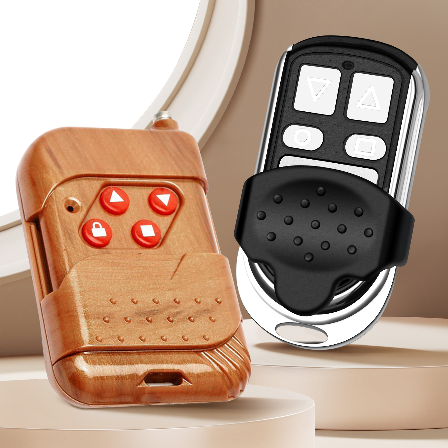 通用对拷电动卷帘门伸缩门遥控器