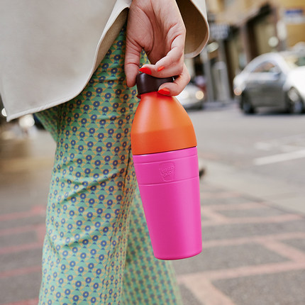 keepcup新品不锈钢密封咖啡杯便携式随手高档精致保温水杯时尚杯