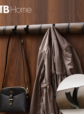 umbra实木挂钩北欧创意墙面装饰衣钩入户门口玄关墙上壁挂衣帽钩