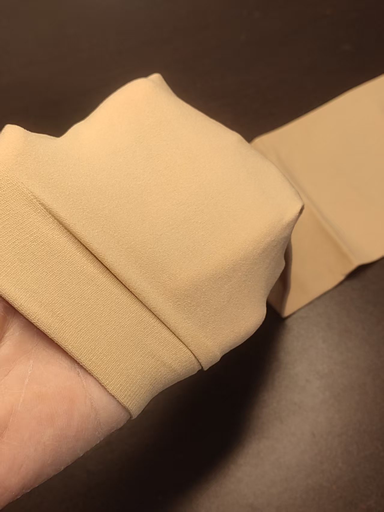 女士过膝长筒袜子肤色70D春秋长筒天鹅绒丝袜53厘米