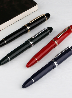 MAJOHN末匠P141大型钢笔8号40笔尖铜活塞吸墨有观墨窗商务礼品型