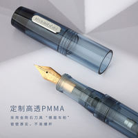 MoonMan C3 Transparent pen barrel, ink storage, rotating and ink absorption dual-purpose smooth ink fountain pen, resin gift pen thumbnail 6