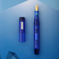 MoonMan C3 Transparent pen barrel, ink storage, rotating and ink absorption dual-purpose smooth ink fountain pen, resin gift pen thumbnail 3