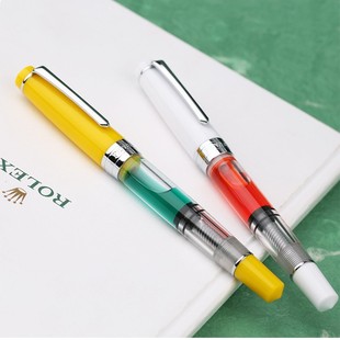 PENBBS309活塞钢笔亚克力花色树脂中国钢笔论坛学生常人书写练字