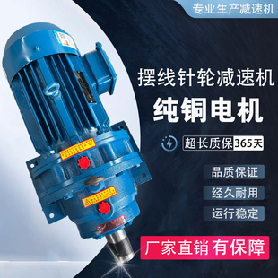 常州国标纯铜BWD卧式铜芯摆线针轮减速机电机一体立式BLD减速器