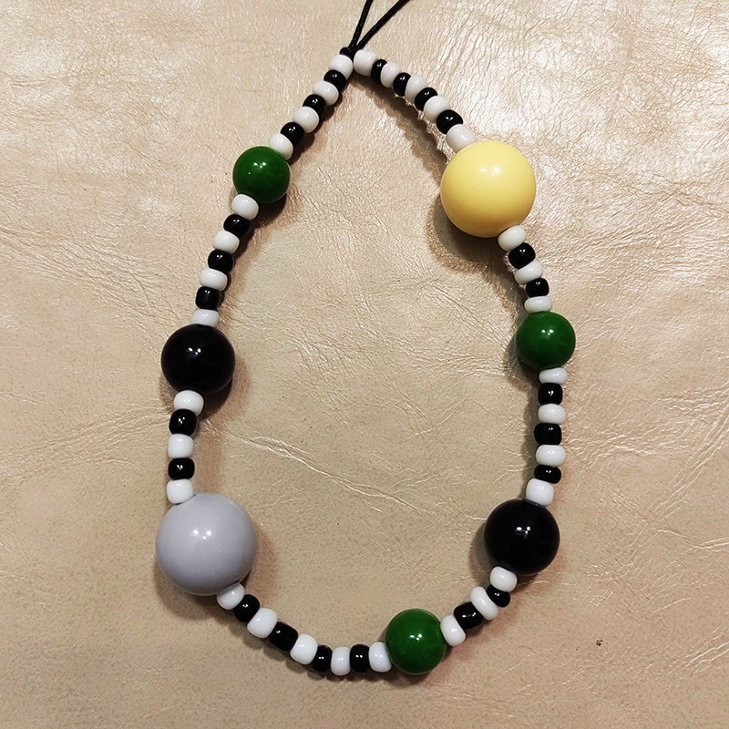 原创自制韩国小众彩色手机链挂绳手腕防丢链串珠挂件相机挂饰配饰,3C数码配件,手机挂件/手机链,淘宝优惠券,粉丝福利购,淘宝优惠卷