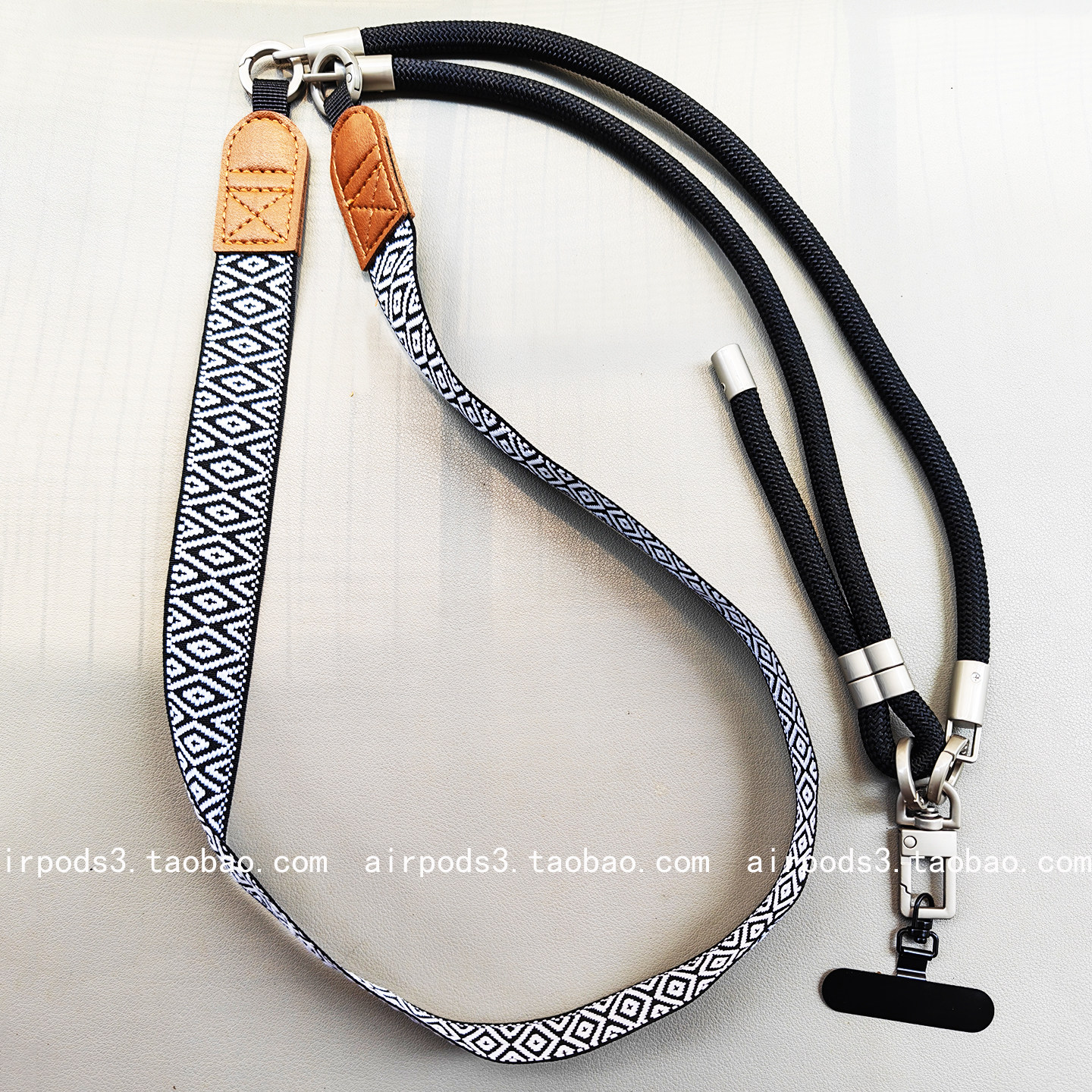 民族风手机挂绳斜挎可背手机链挂链挂脖背带防丢高级感相机手机链