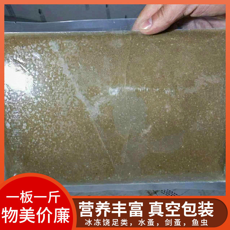 鱼粮冰冻真空包装饲料