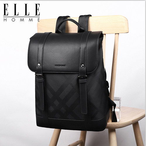 ellehomme双肩包商务外出旅行包