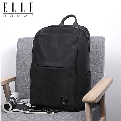 ELLEHOMME新款双肩包商务休闲