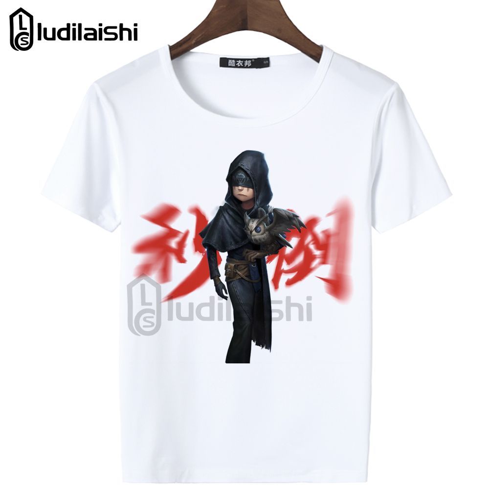 搞怪权威第五人格游戏圆领短袖T恤狂欢之椅周边卢关学生休闲上衣