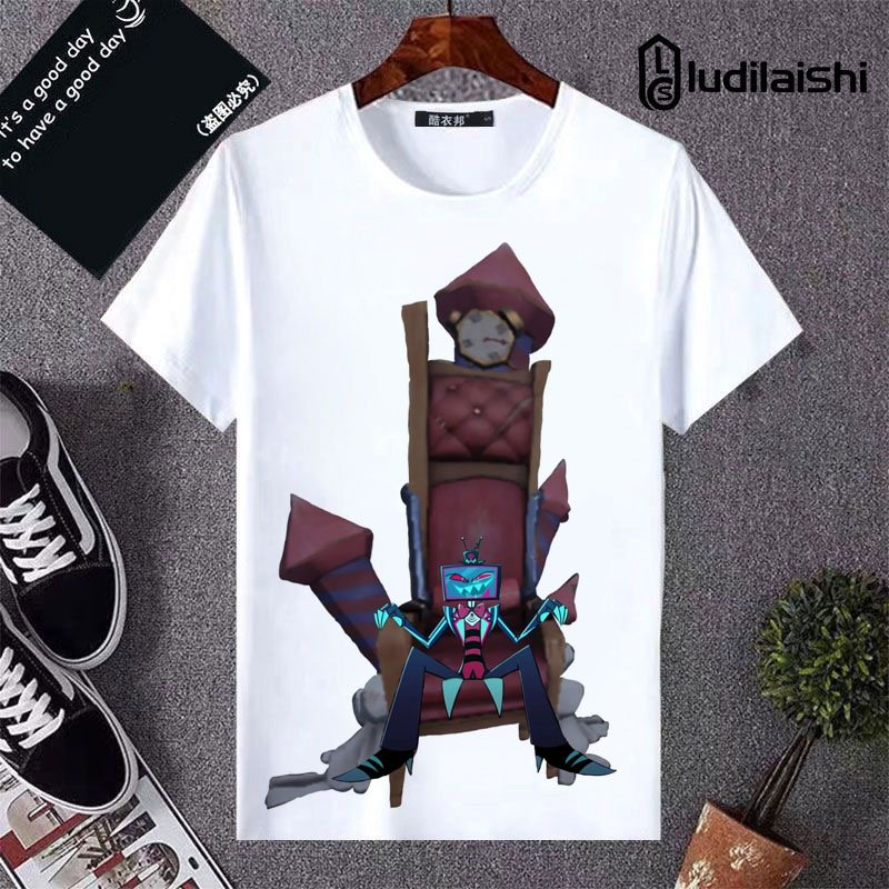 搞怪第五人格狂欢之椅圆领短袖T恤卢关表情包学生衣服佣兵侦查员