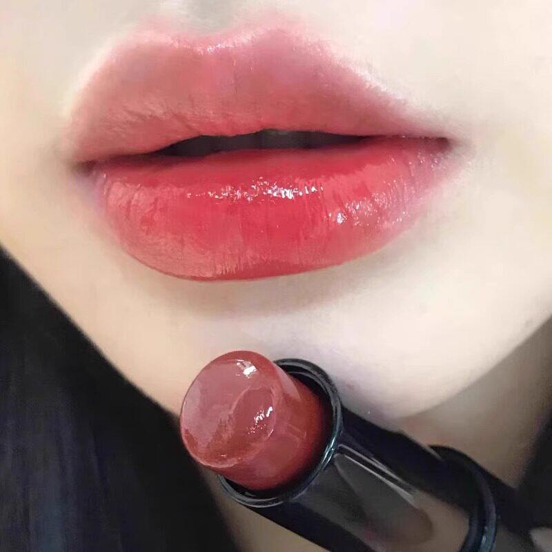 伪素颜天花板!水光感多用棒腮红清透裸粉日常显白口红唇膏女