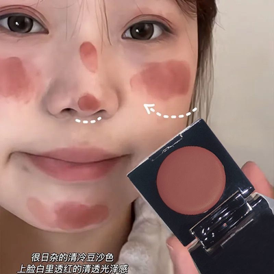 裸门永存~唇颊两用腮红膏