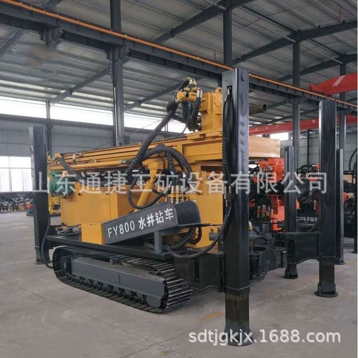 800米气动水井钻机 FY800履带全液压气动水井钻机 气动水井打井机,五金/工具,工程钻机,淘宝优惠券,粉丝福利购,淘宝优惠卷