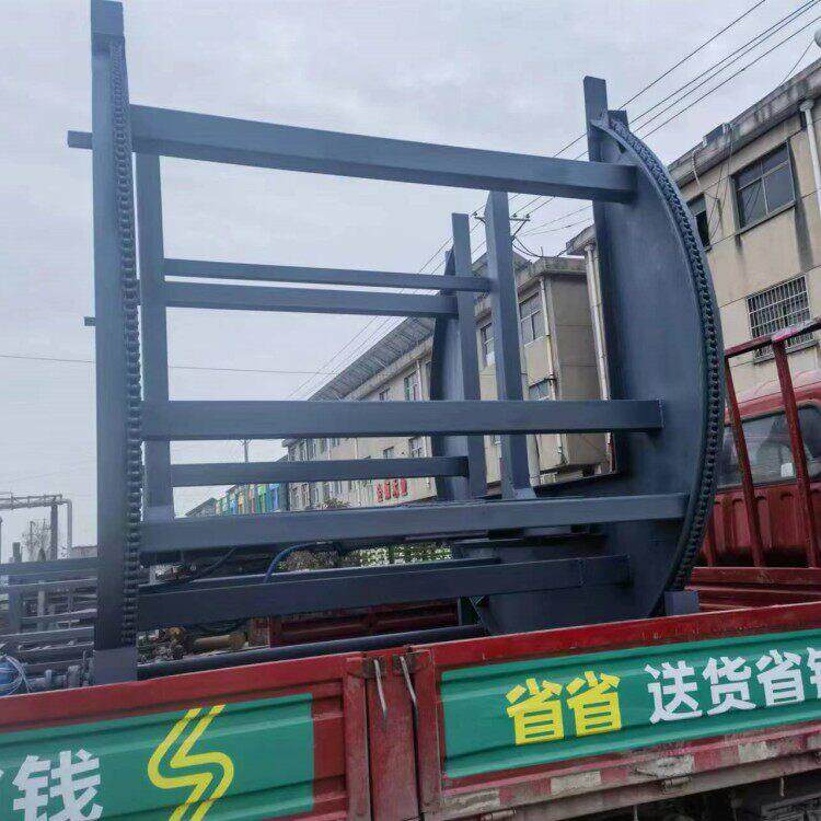 钢板铝板承重型液压翻板机 水泥纤维板机械化翻面机 C型升降台面