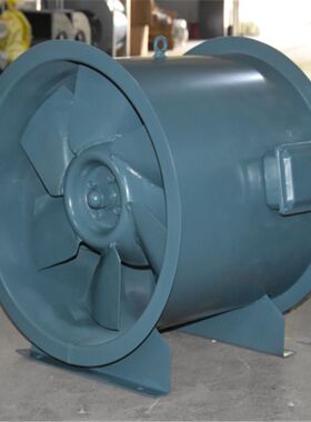 防爆低噪声斜混型轴流风机JSF-M-400-EX 3636m3/h 0.37kw 175pa