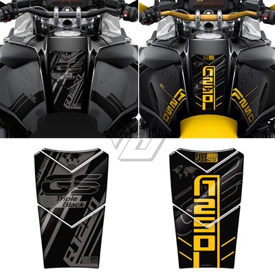 适合宝马水鸟R1250GS/R1200GS ADV 40周年纪念版油箱贴纸 鱼骨贴
