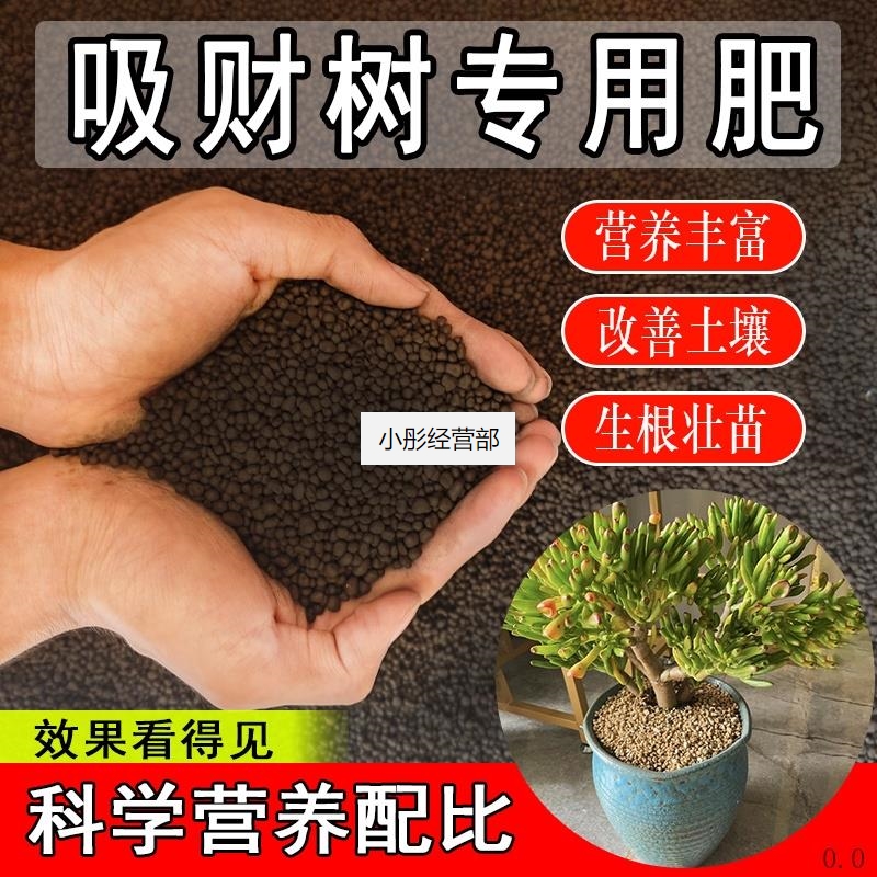 吸财树专用肥家用花肥盆栽长效缓释氮磷钾促花果有机营养颗粒肥料