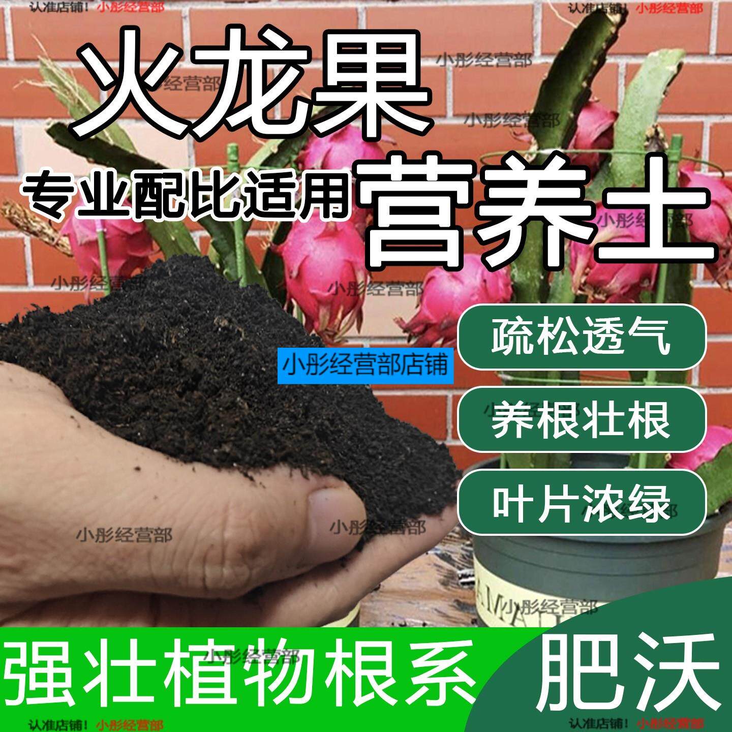 火龙果专用土肥料火龙果土营养土种植土酸性沙质土壤家用盆栽土