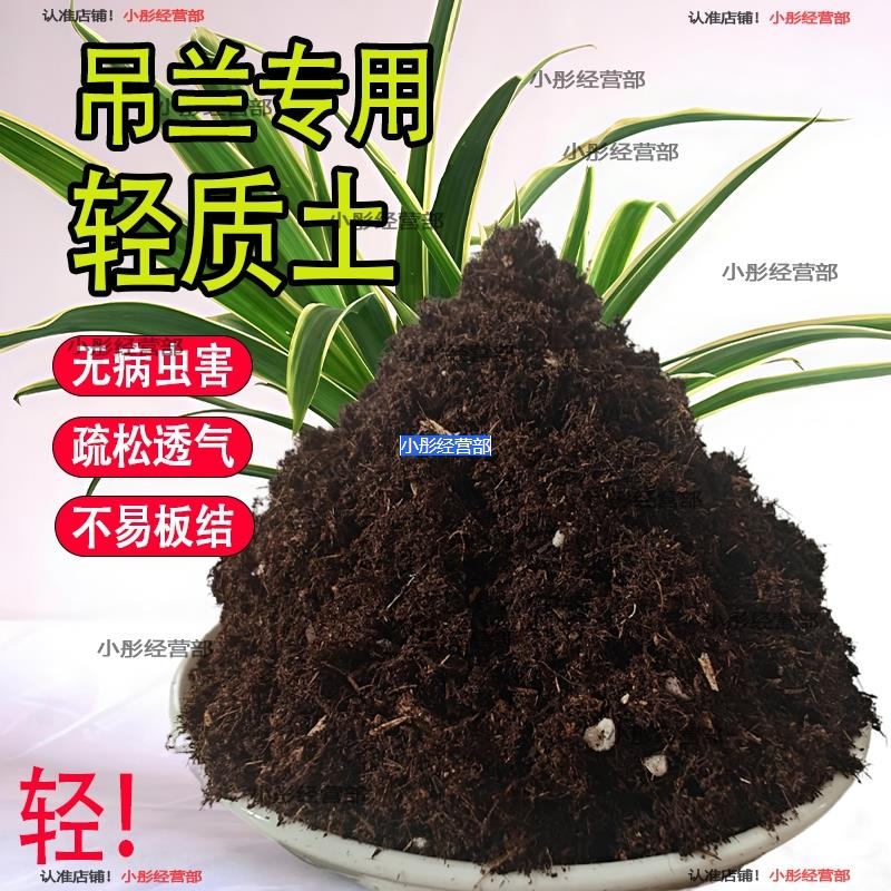 吊兰轻质育苗蓬松盆栽营养土通用专用种菜养花土壤种植土