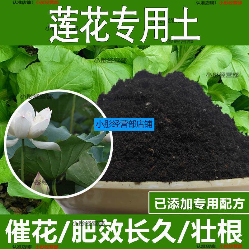 莲花专用土莲花专用营养土酸性土种植土通用土有机土肥料养花种花