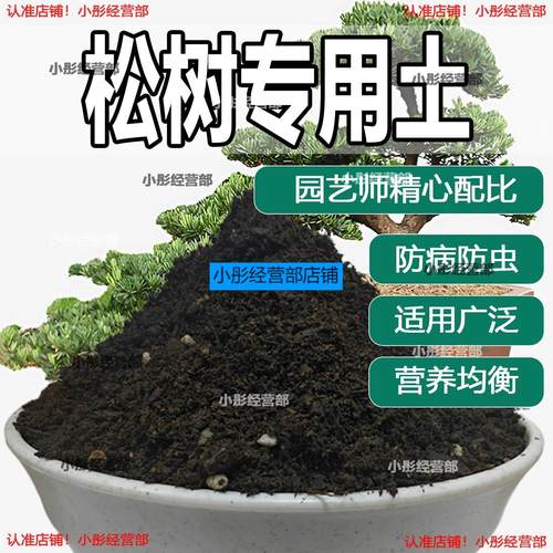 松树专用土五针松罗汉松黑松黄山松营养肥土营养土酸性土壤盆景土