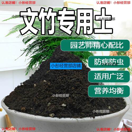 文竹专用土云竹专用营养土养花种花土通用种植土有机土壤有机肥料