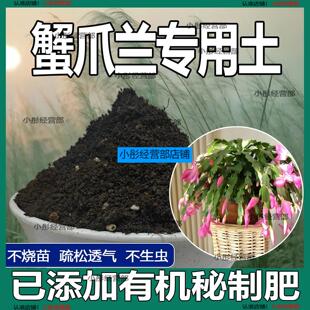 蟹爪兰专用土盆栽酸性土园艺家用营养土壤种植土通用土有机土肥料
