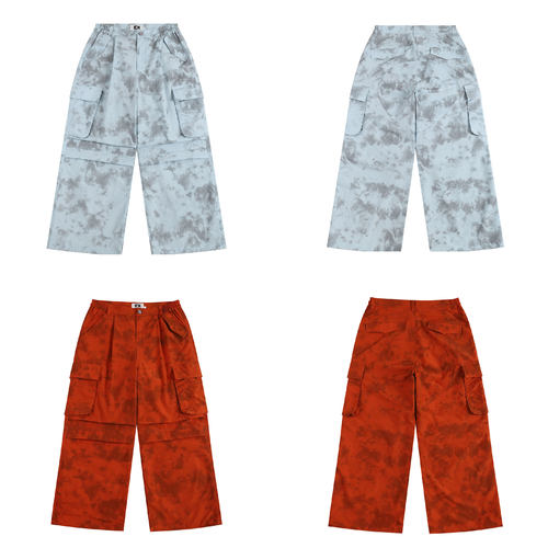 EK宽松休闲男女工装长裤