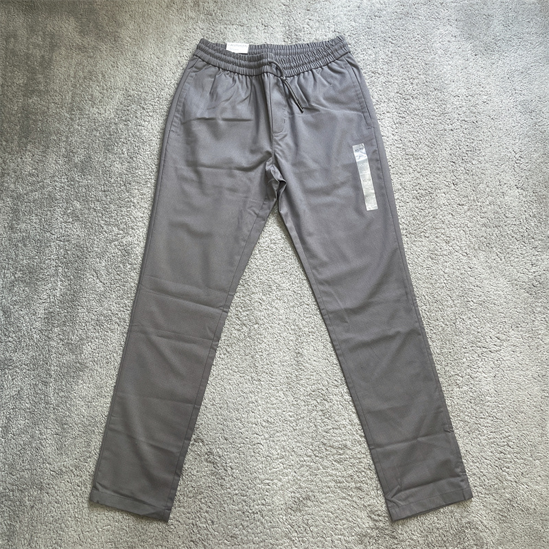 XS码CK/Calvn Klein Jeans男士松紧抽绳直筒百搭复古休闲长裤子